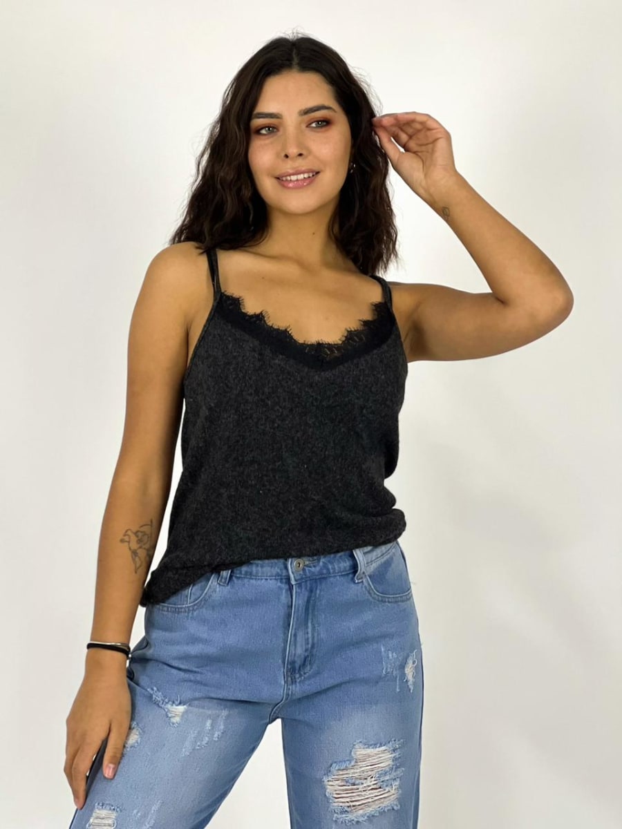 Polera  Lencera  con Gaza B1-103/10810