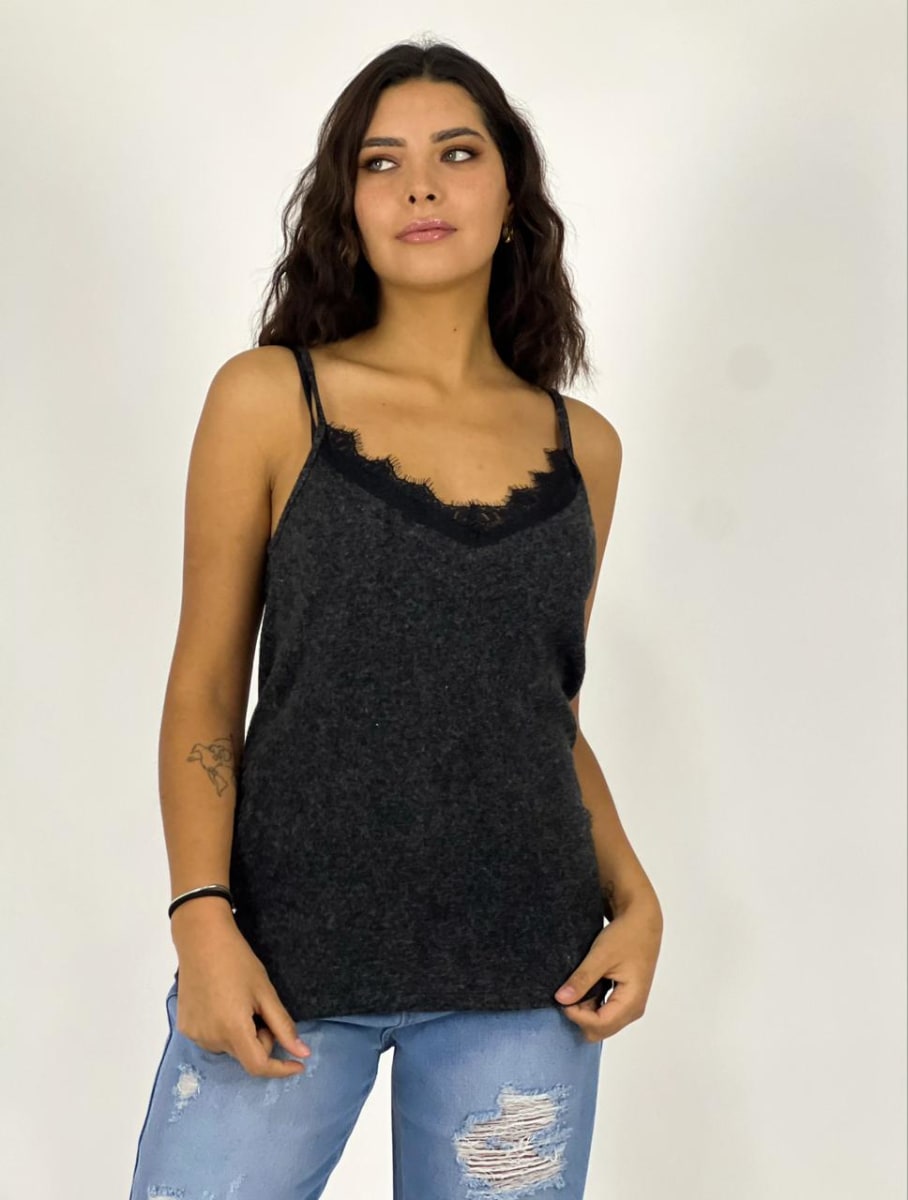 Polera  Lencera  con Gaza B1-103/10811