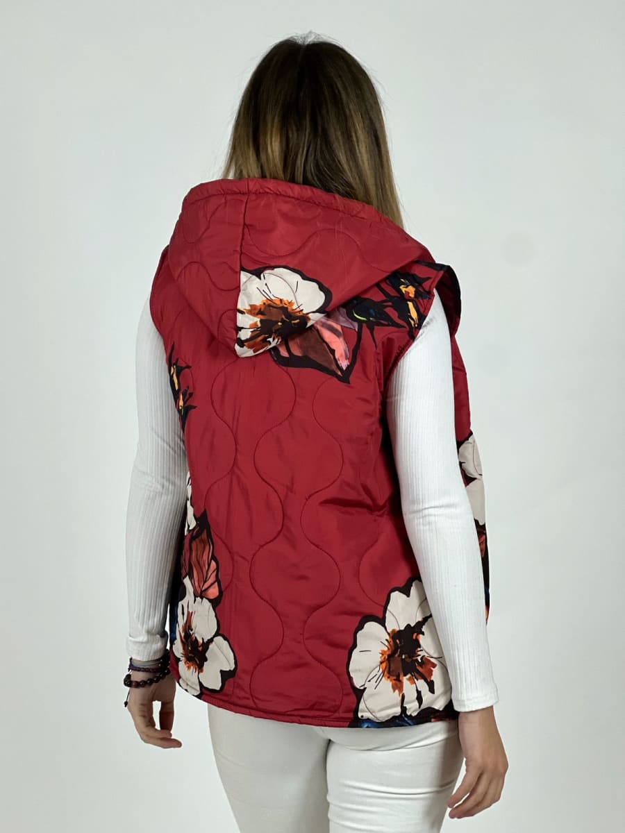 Parka Italiana Corta Estampada B1-115/11810