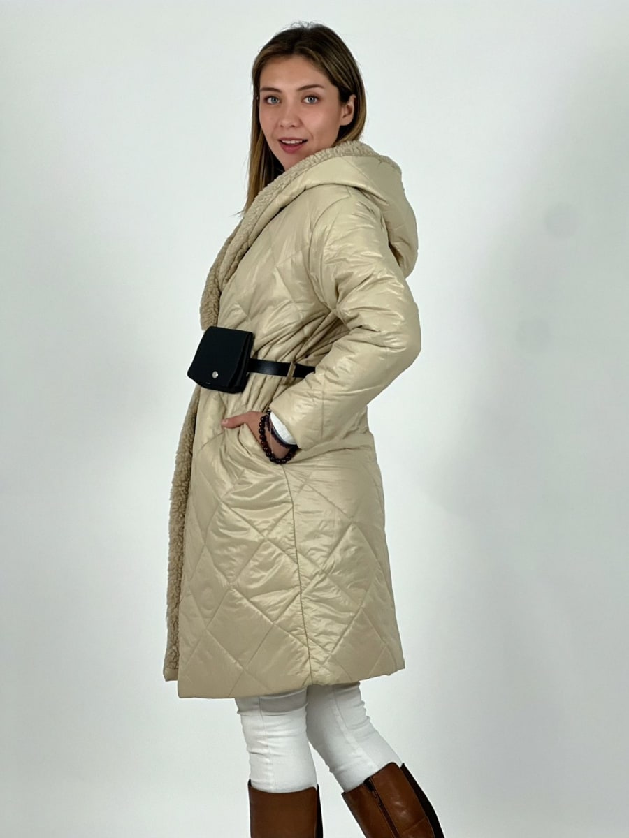 Parka Italiana con Cinturon B3-141/14711