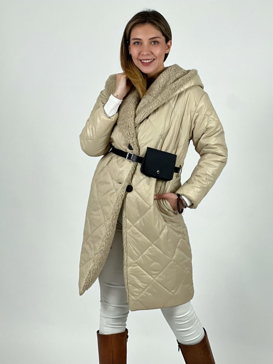 Parka Italiana con Cinturon B3-141/14710