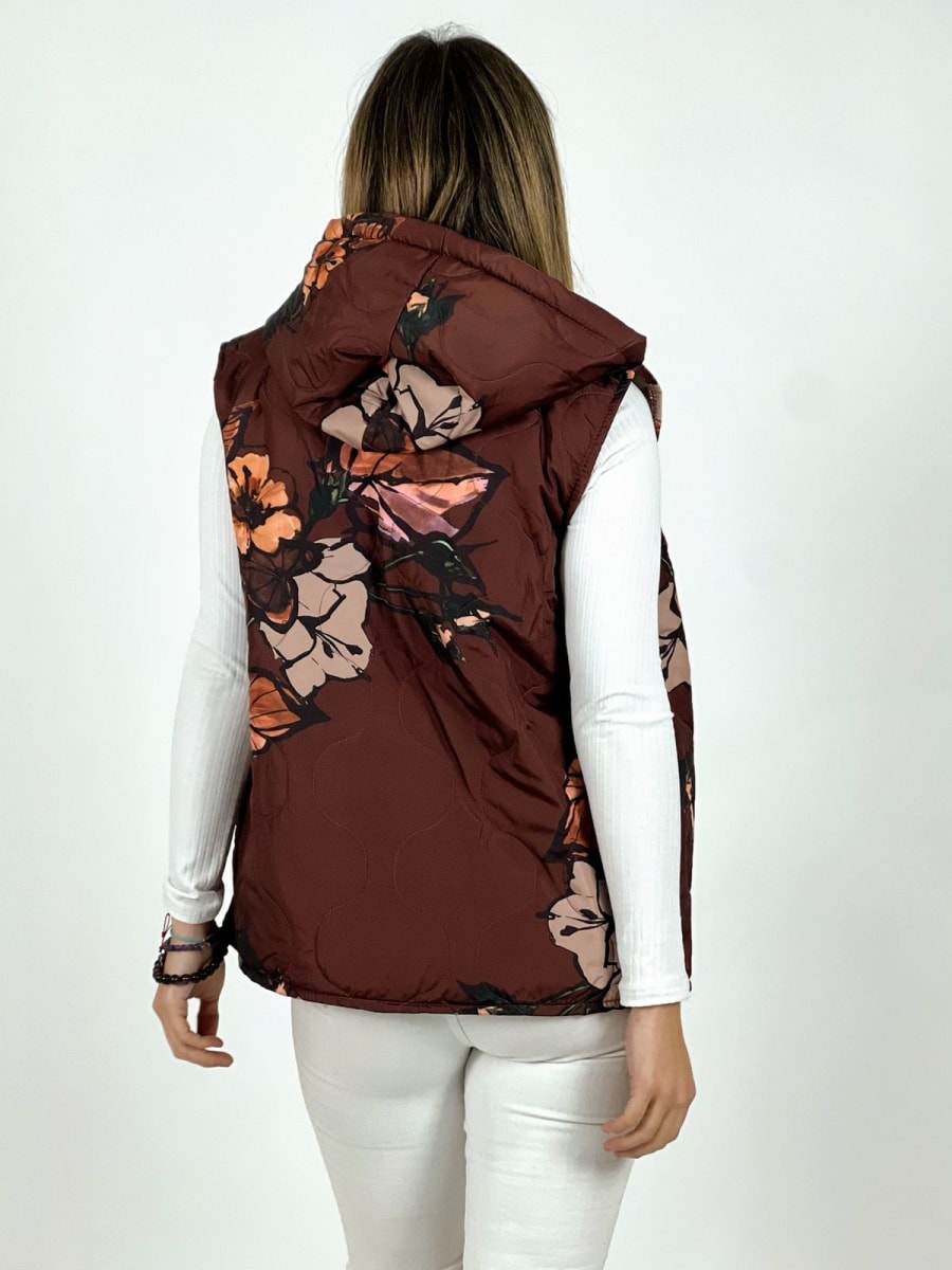 Parka Italiana Corta Estampada B1-115/11817