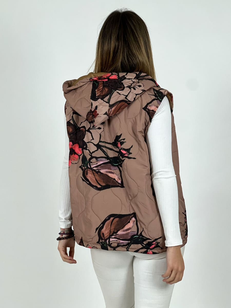 Parka Italiana Corta Estampada B1-115/1184