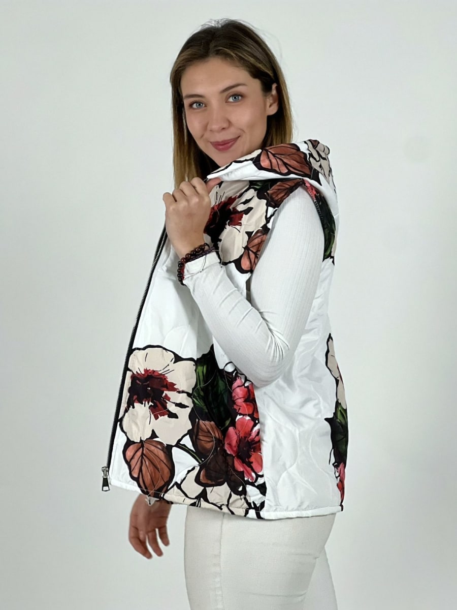 Parka Italiana Corta Estampada B1-115/11812