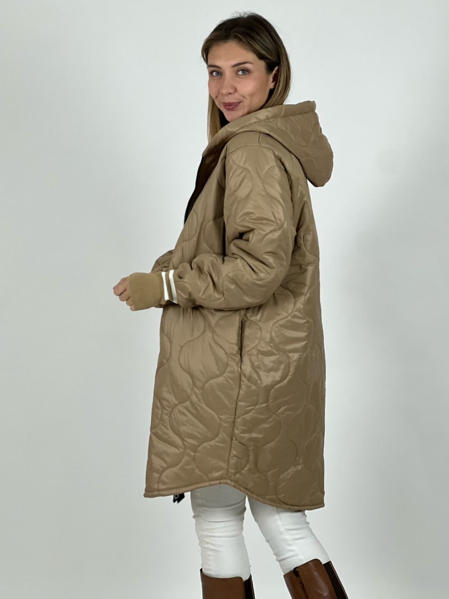 Parka Italiana con Cierre Love B1-99/1025