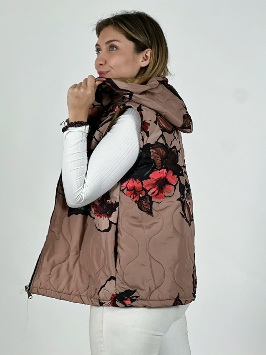Parka Italiana Corta Estampada B1-115/1183