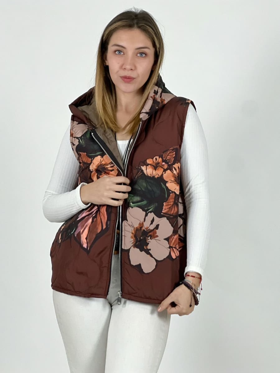 Parka Italiana Corta Estampada B1-115/11815
