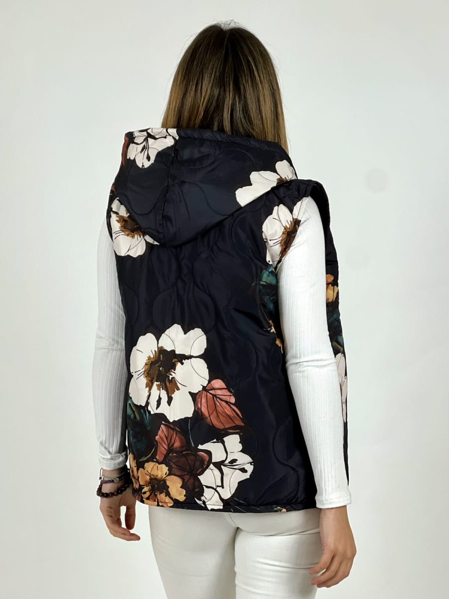 Parka Italiana Corta Estampada B1-115/1187