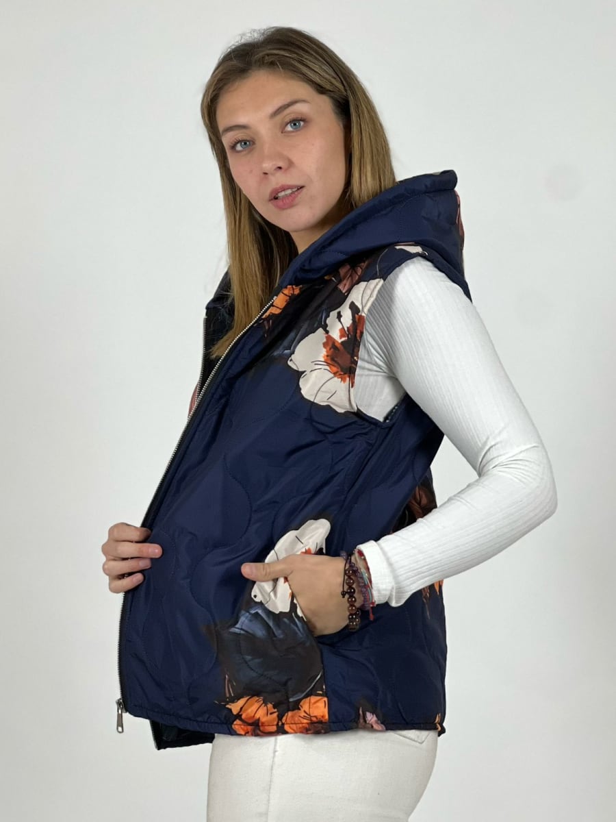 Parka Italiana Corta Estampada B1-115/11820