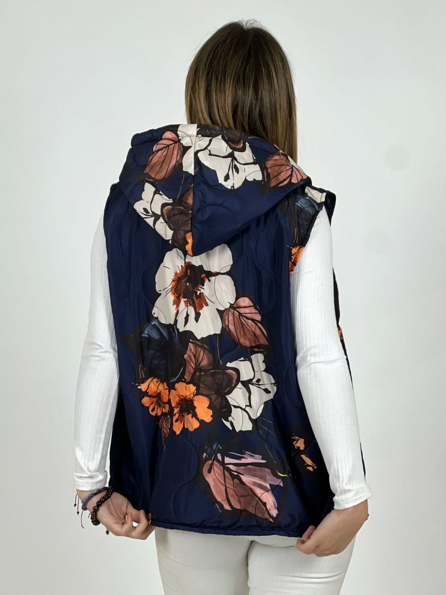 Parka Italiana Corta Estampada B1-115/11821