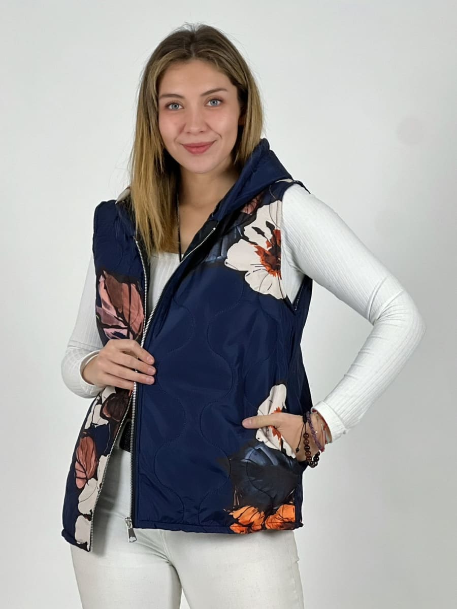 Parka Italiana Corta Estampada B1-115/11819