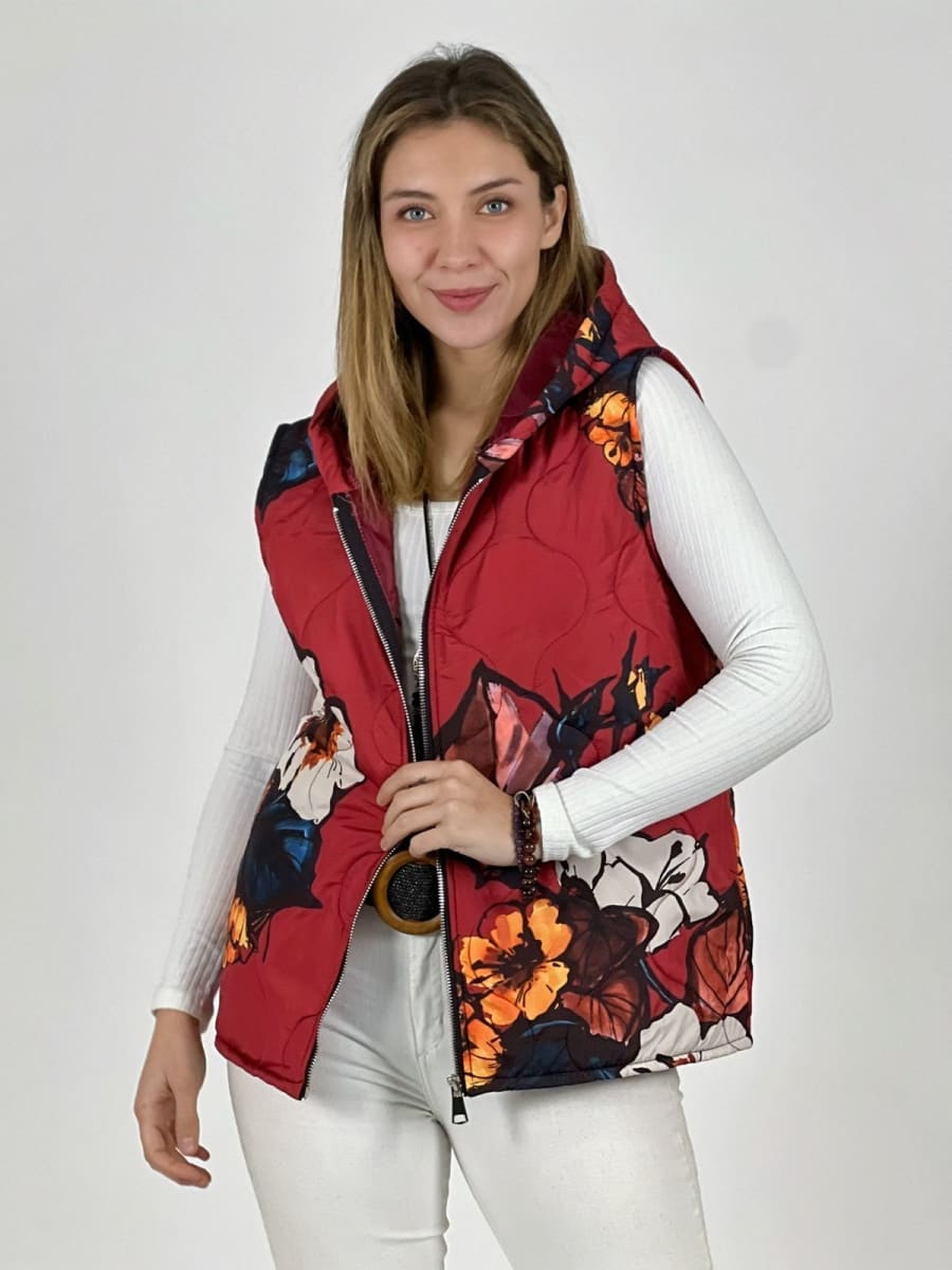 Parka Italiana Corta Estampada B1-115/1188
