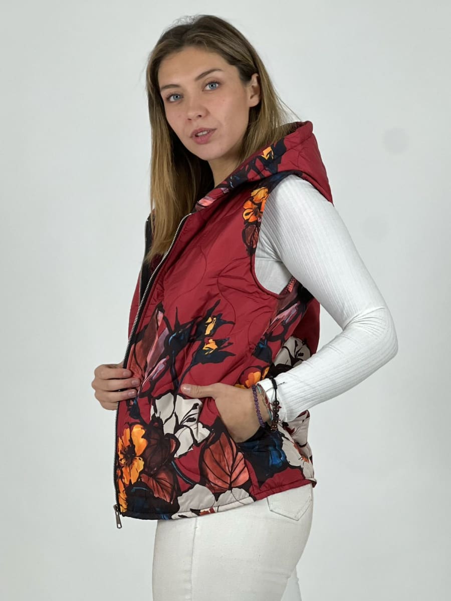 Parka Italiana Corta Estampada B1-115/1189