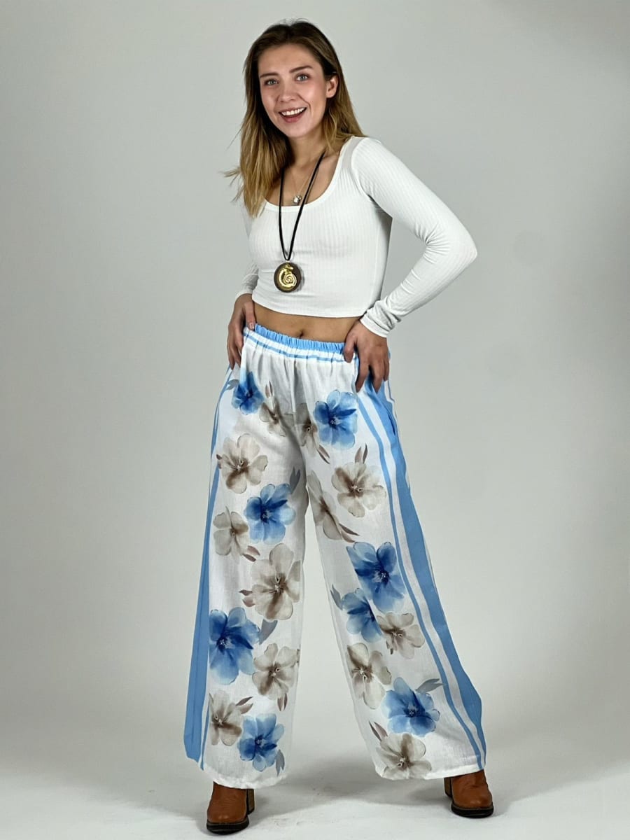 Palazzo Italiano Estampado Camelias A1-107