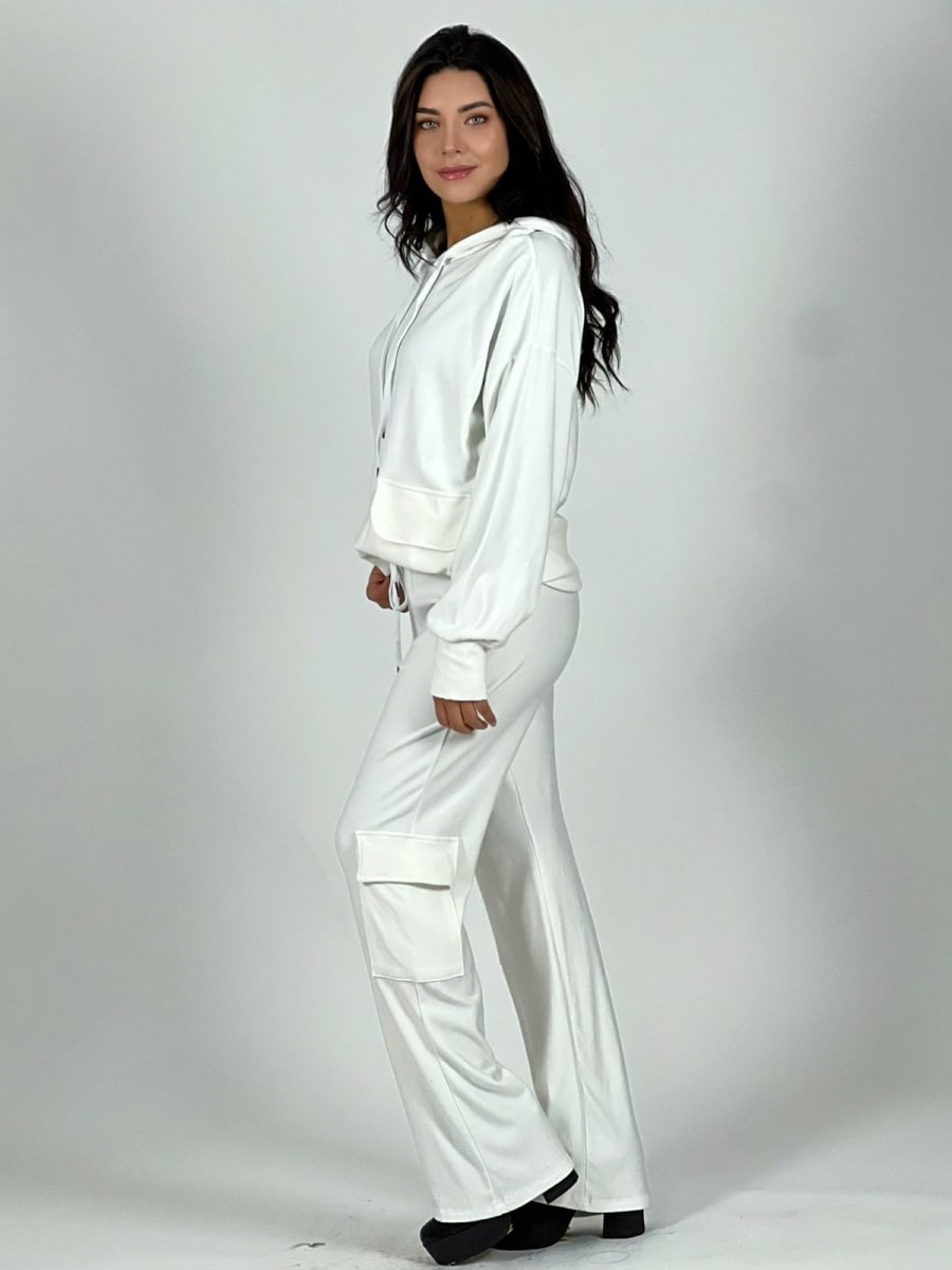 Conjunto de Buzo Con Bolsillos Cargo A4-9010