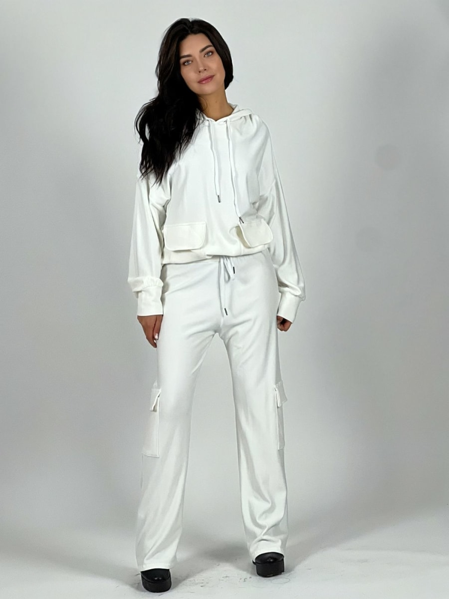 Conjunto de Buzo Con Bolsillos Cargo A4-908