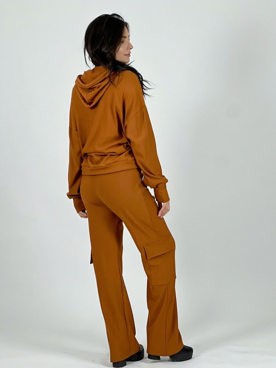Conjunto de Buzo Con Bolsillos Cargo A4-9017
