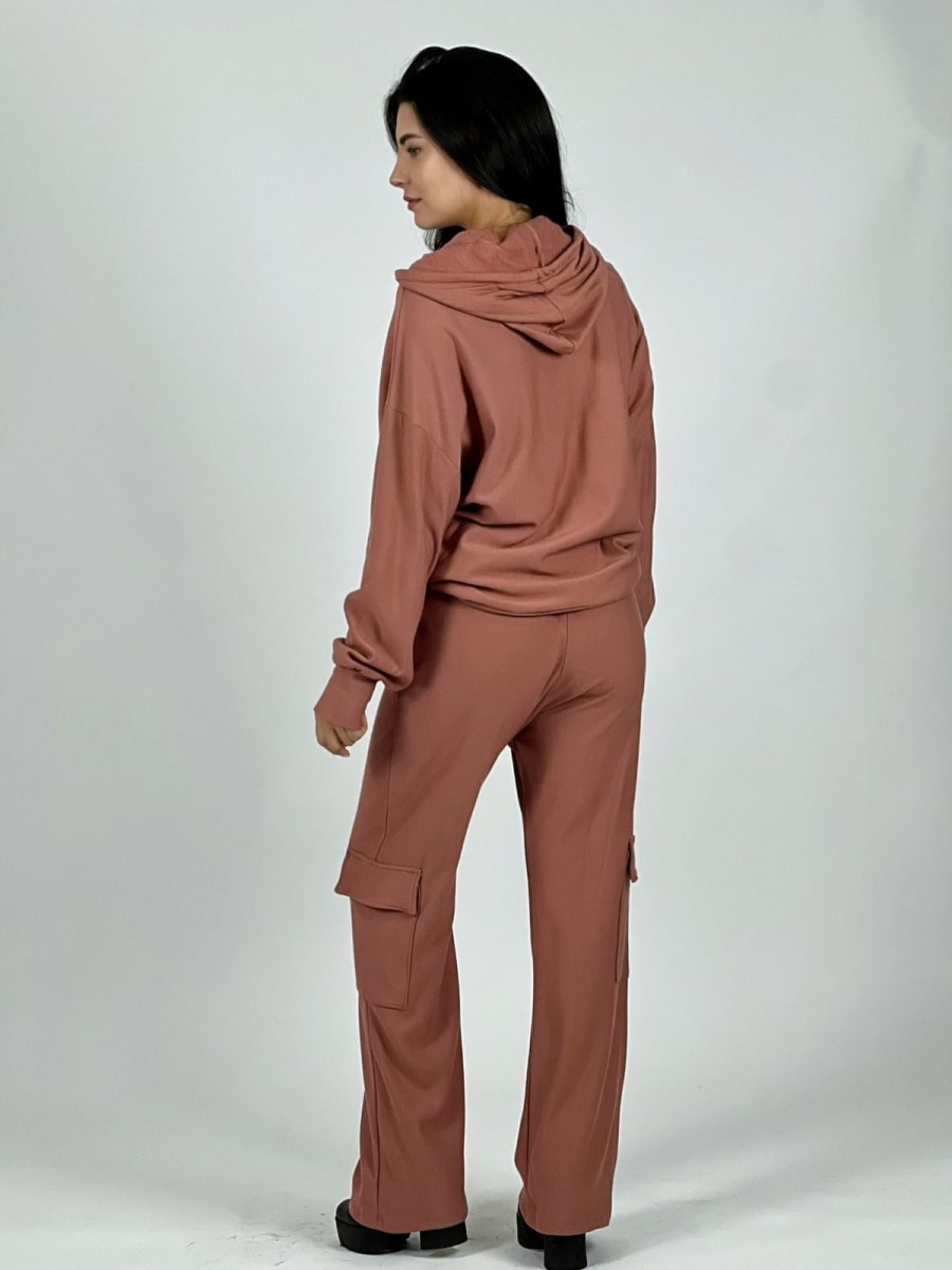 Conjunto de Buzo Con Bolsillos Cargo A4-9021