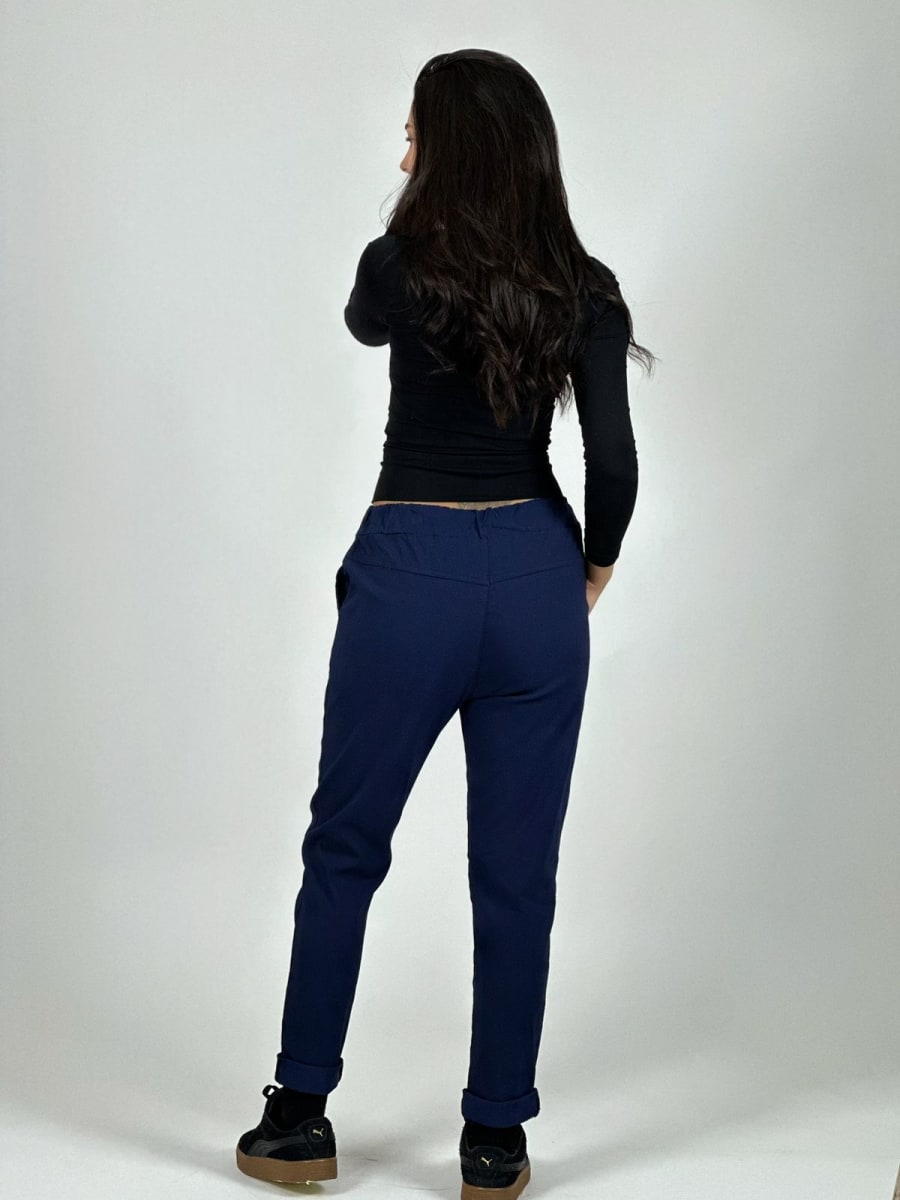 Jogger Italiano Cuadro print Letras Brillantes A2-57/6125