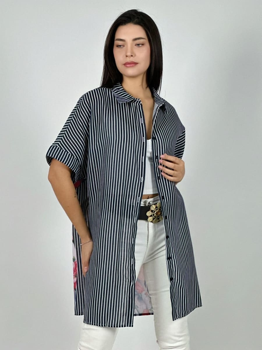 Bluson Lino Lineal Guacamayo/Frida A1-175