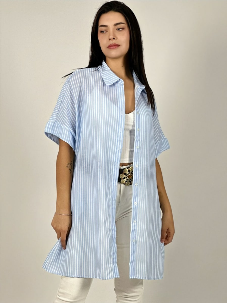 Bluson Lino Lineal Guacamayo/Frida A1-171