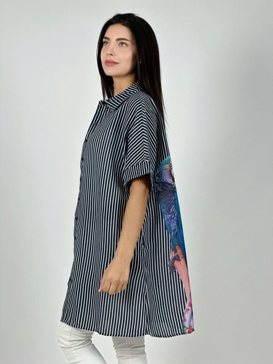 Bluson Lino Lineal Guacamayo/Frida A1-176