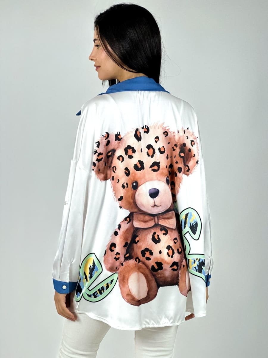 Blusa Satin Girasol Print A1-289