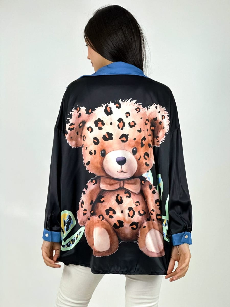 Blusa Satin Girasol Print A1-286