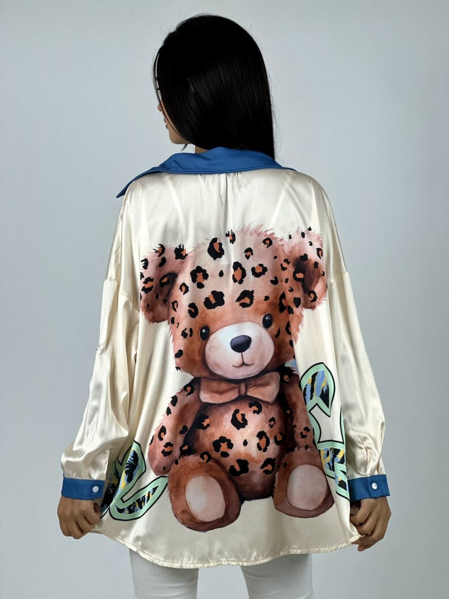 Blusa Satin Girasol Print A1-283