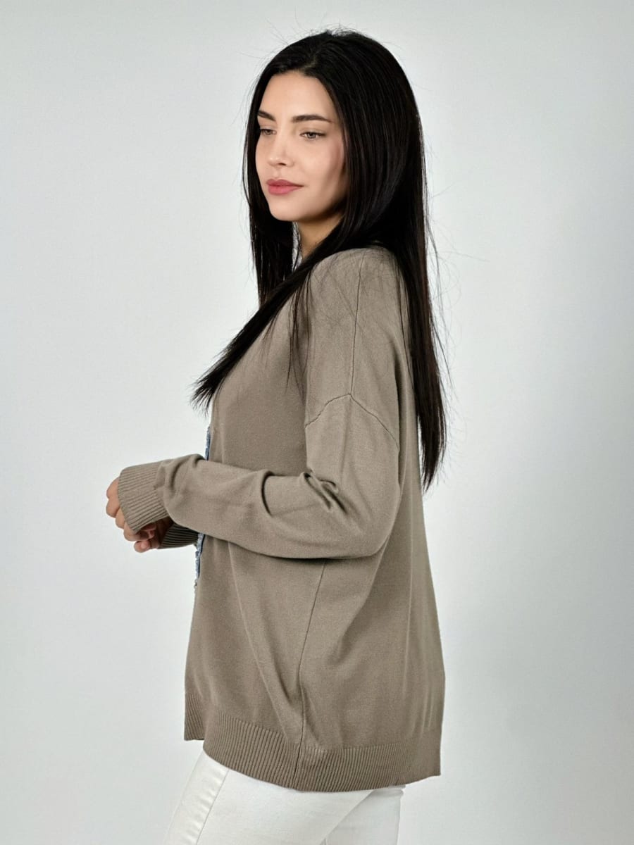 Sweater Spandex Cuello OSITO Brillante A3-773