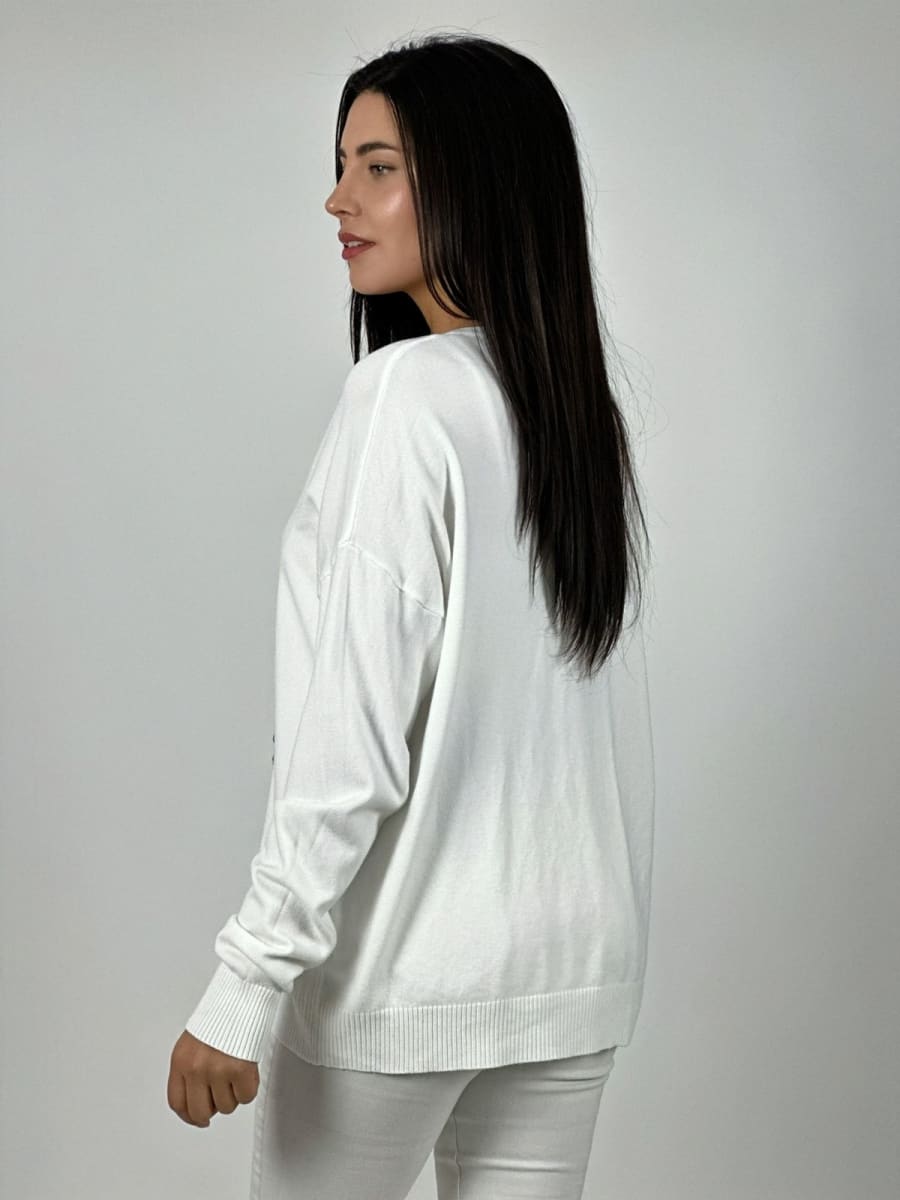 Sweater Spandex Cuello OSITO Brillante A3-7714