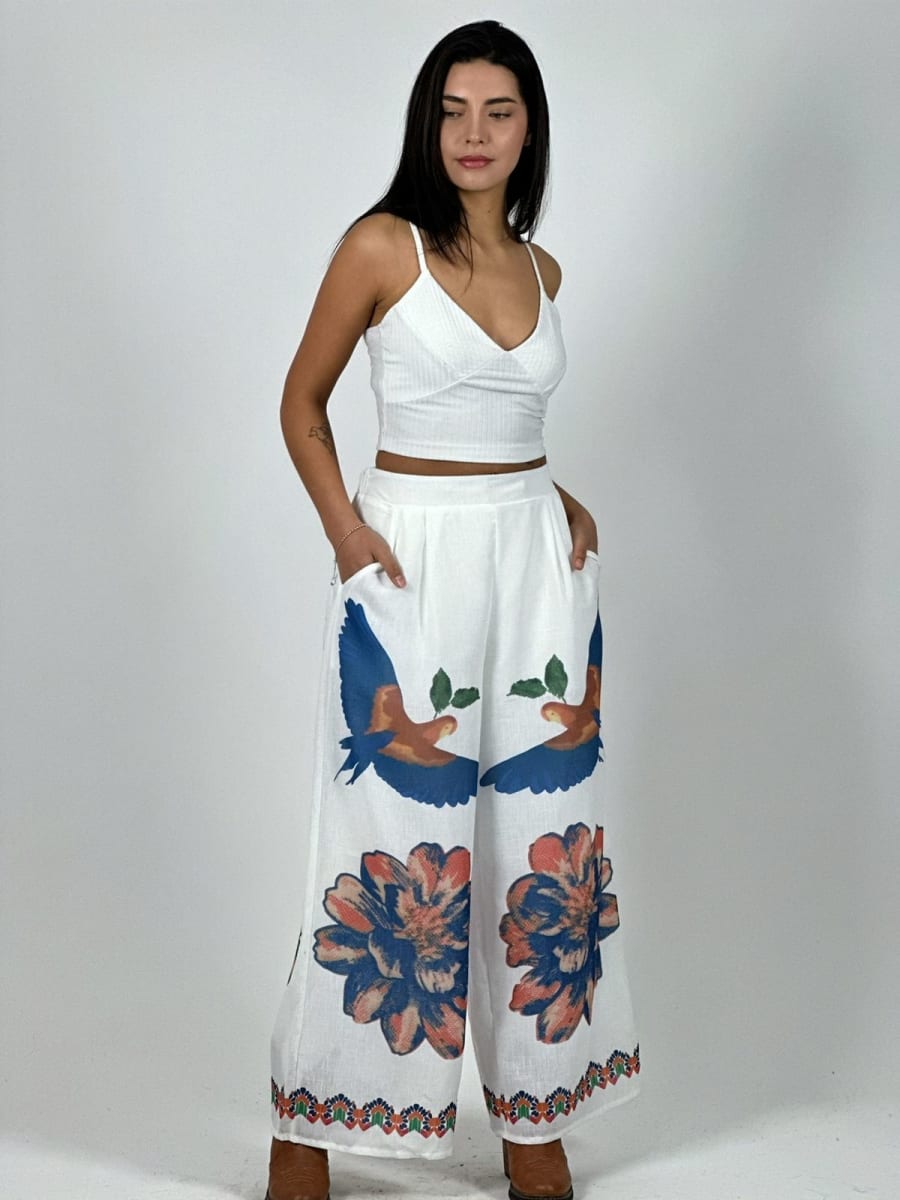 Palazzo Lino Flor y Guacamayo A1-54