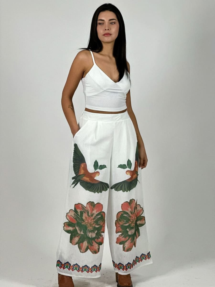 Palazzo Lino Flor y Guacamayo A1-58