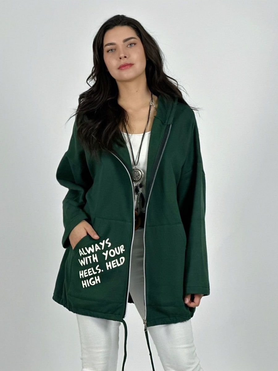 Poleron Algodon Cierre Always Dorso Snoopy A3-761