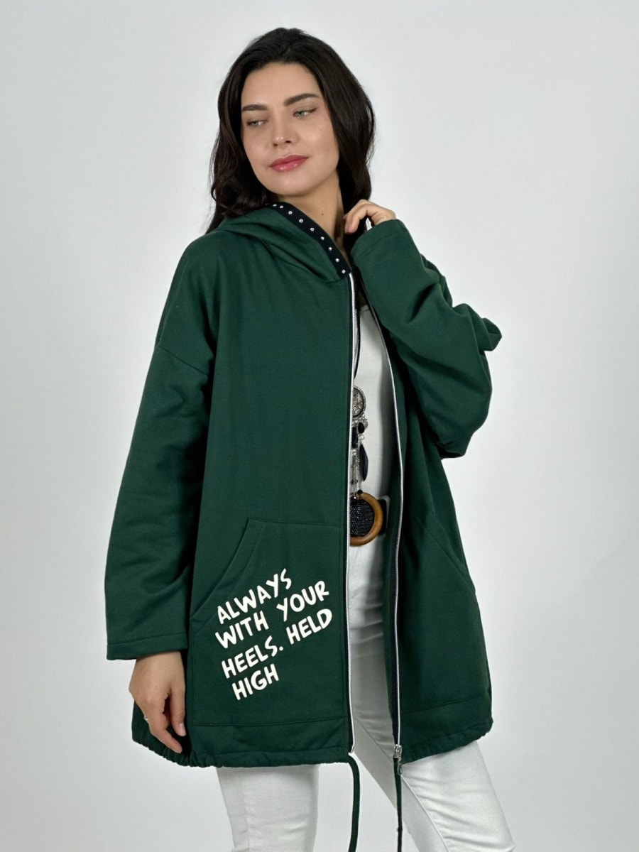 Poleron Algodon Cierre Always Dorso Snoopy A3-762