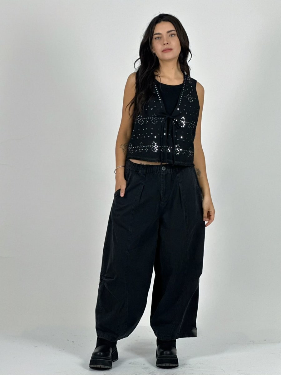 Palazzo Gabardina con Bolsillos A1-2812