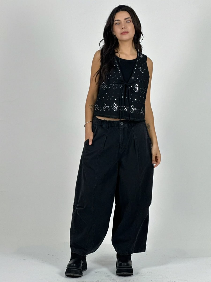 Palazzo Gabardina con Bolsillos A1-2814