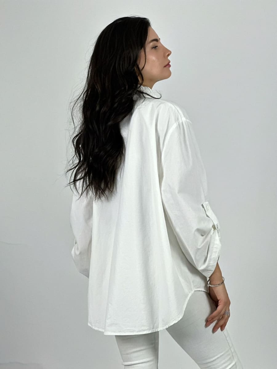 Blusa Gabardina con Letras A1-2410