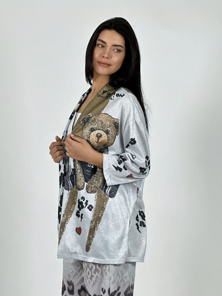 Tapado Boho con Osito A1-35
