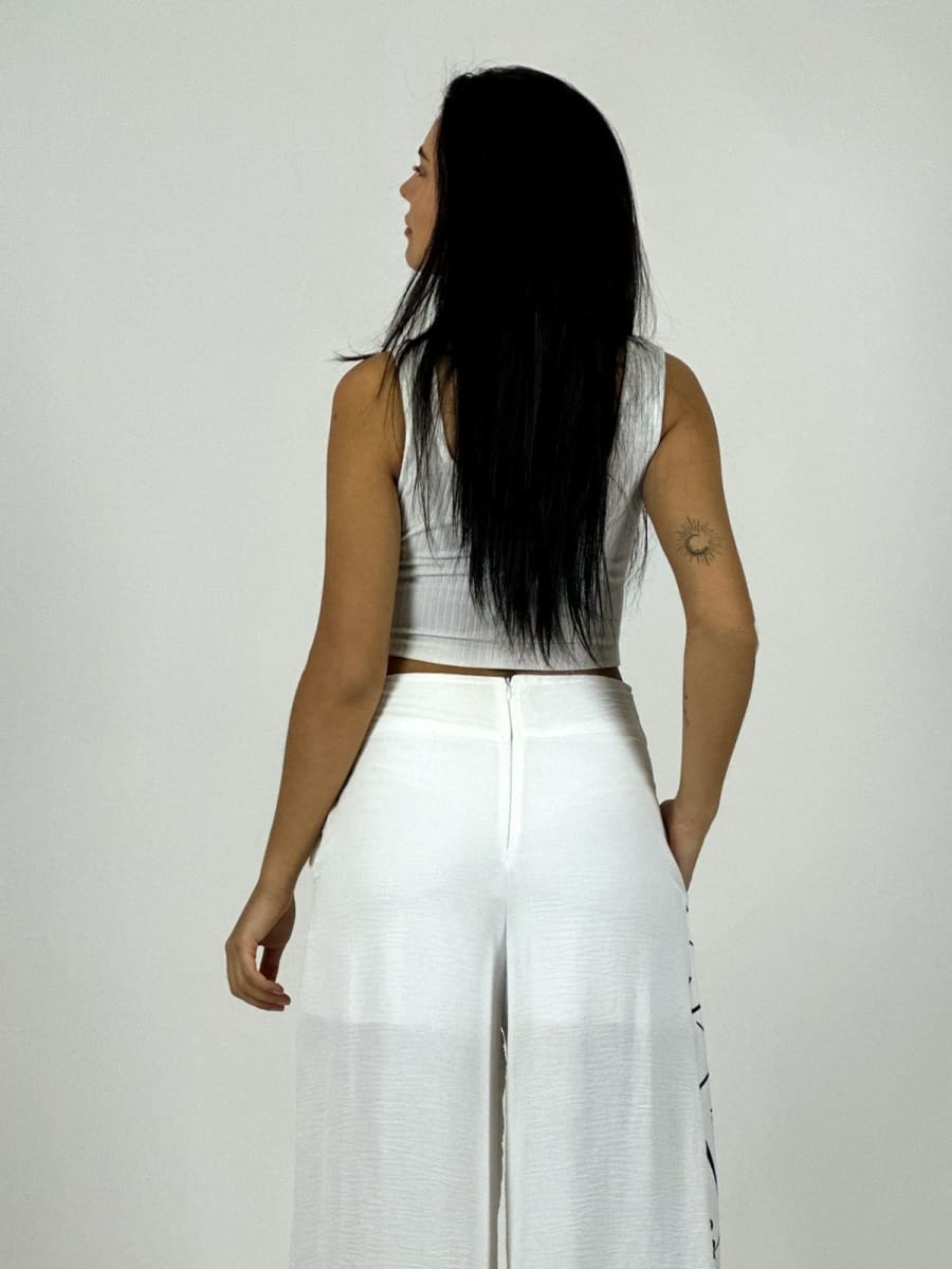 Palazzo Tela Cey Rostros con Hojas A3-65/6818