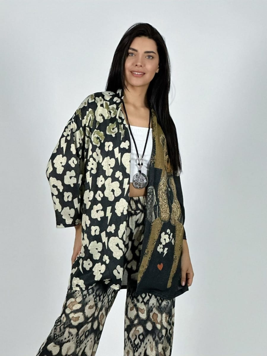 Tapado Boho con Osito A1-37