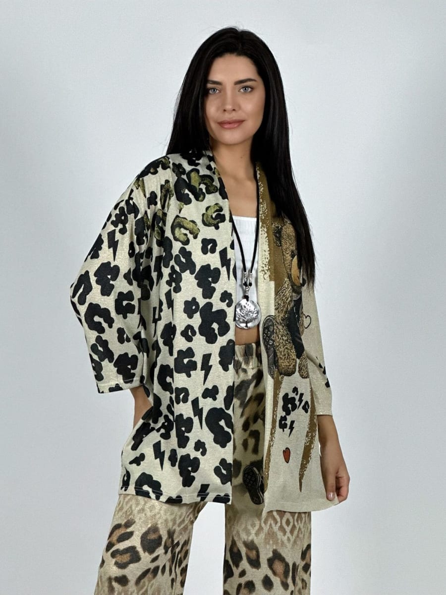 Tapado Boho con Osito A1-31