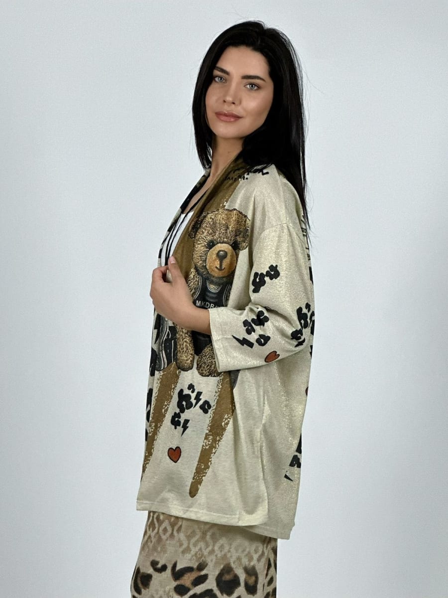 Tapado Boho con Osito A1-32