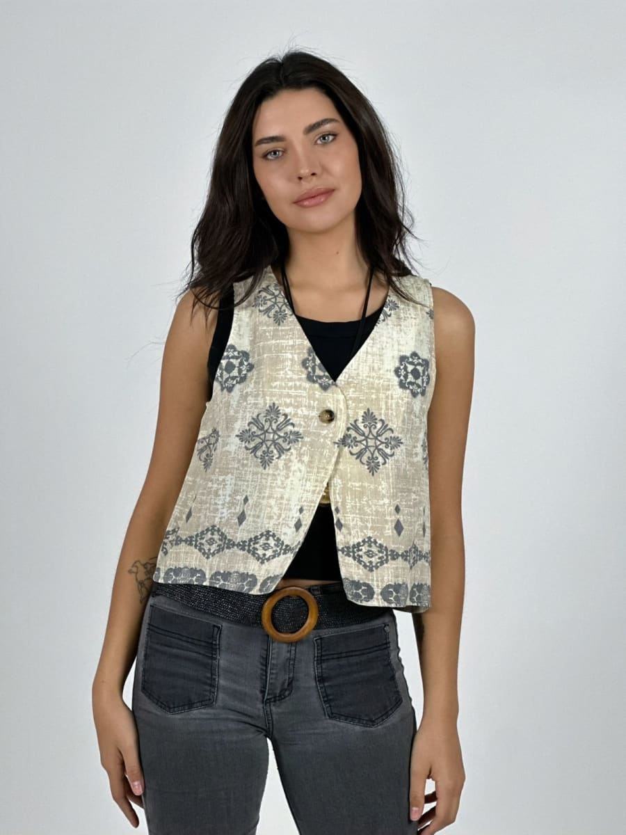 Gillette Viscosa Estampado Boho A1-1511