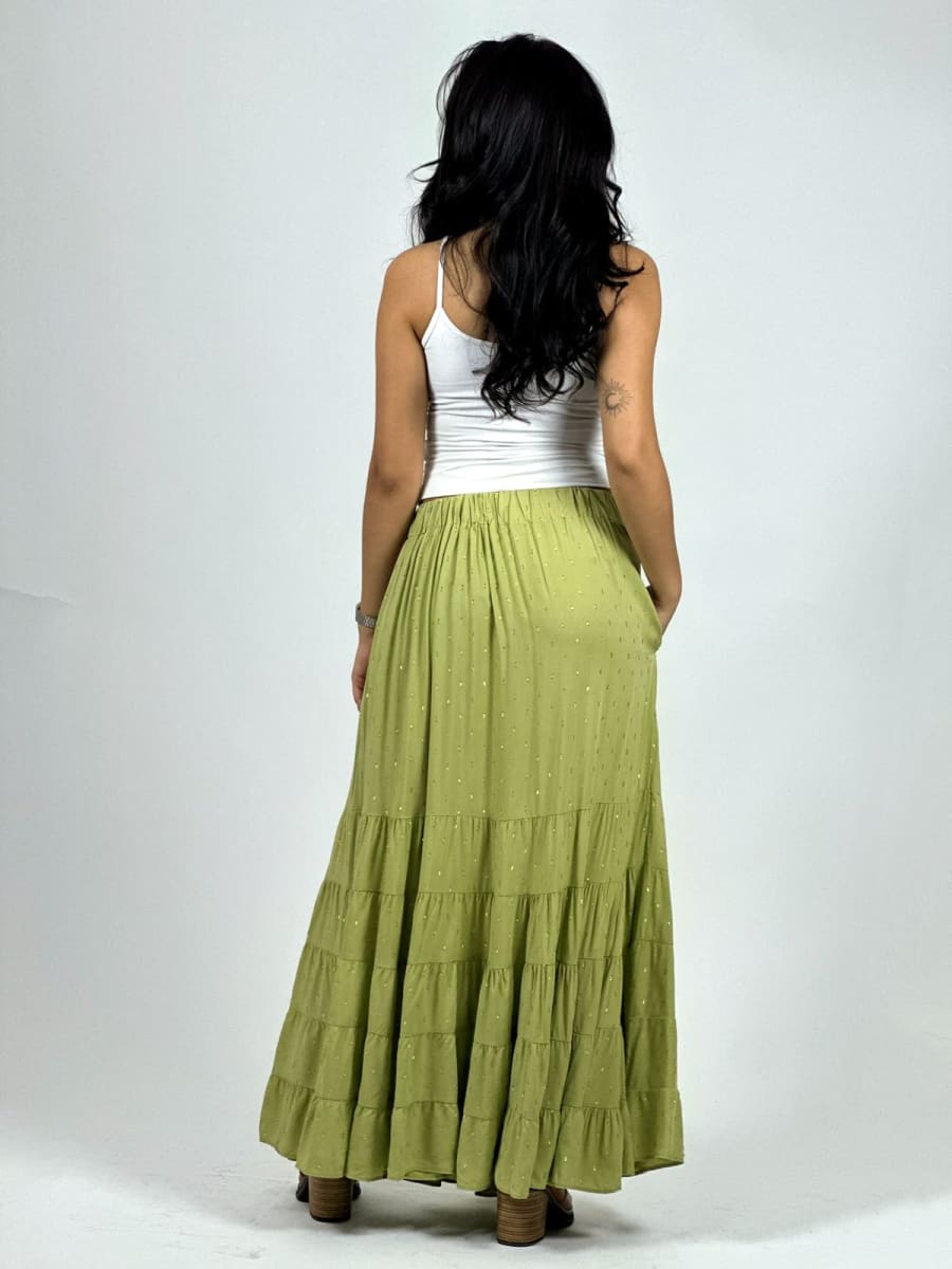 Falda Faroleo Puntos Brillantes A1-474