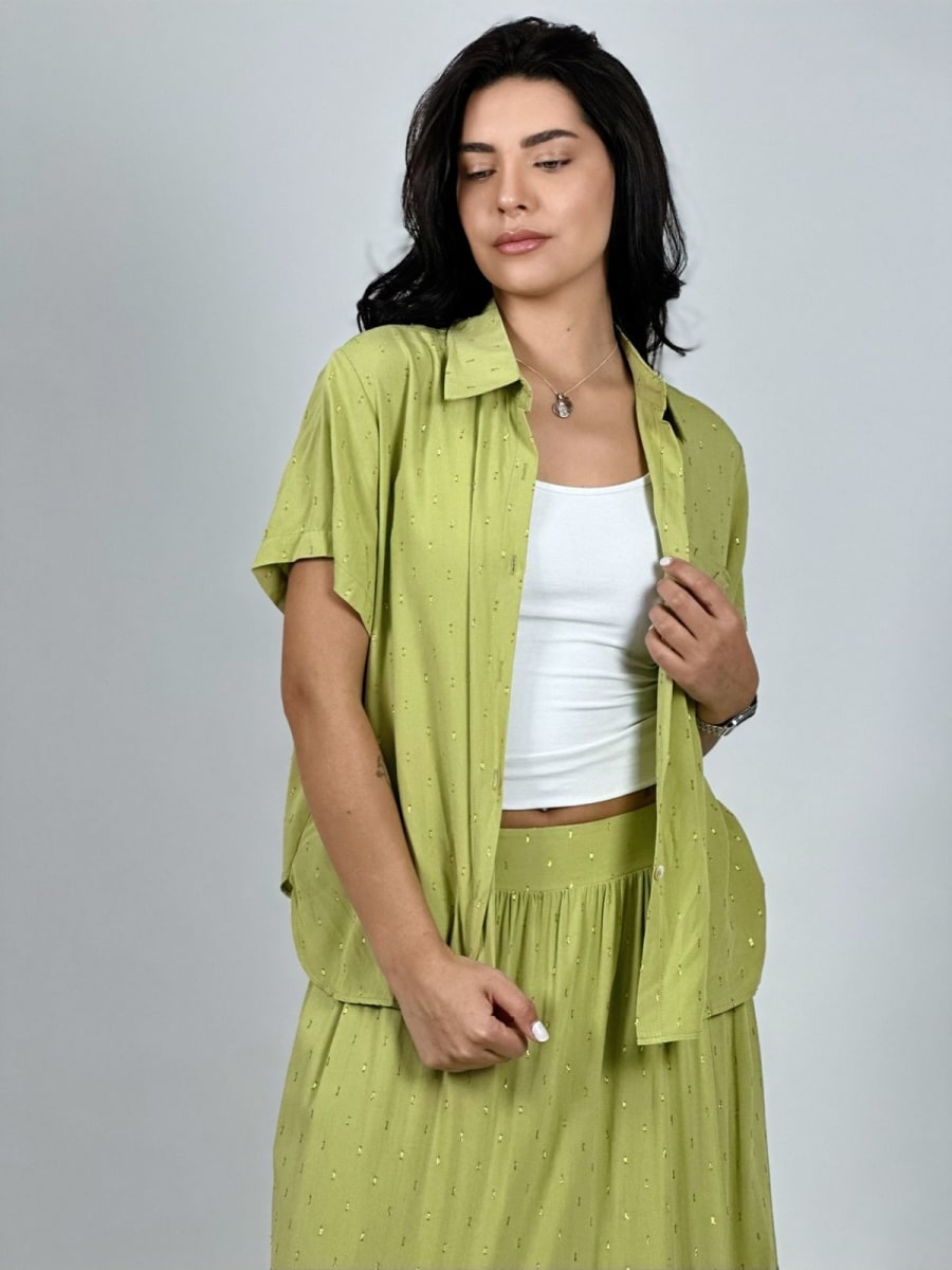 Blusa Puntos Brillantes A1-405