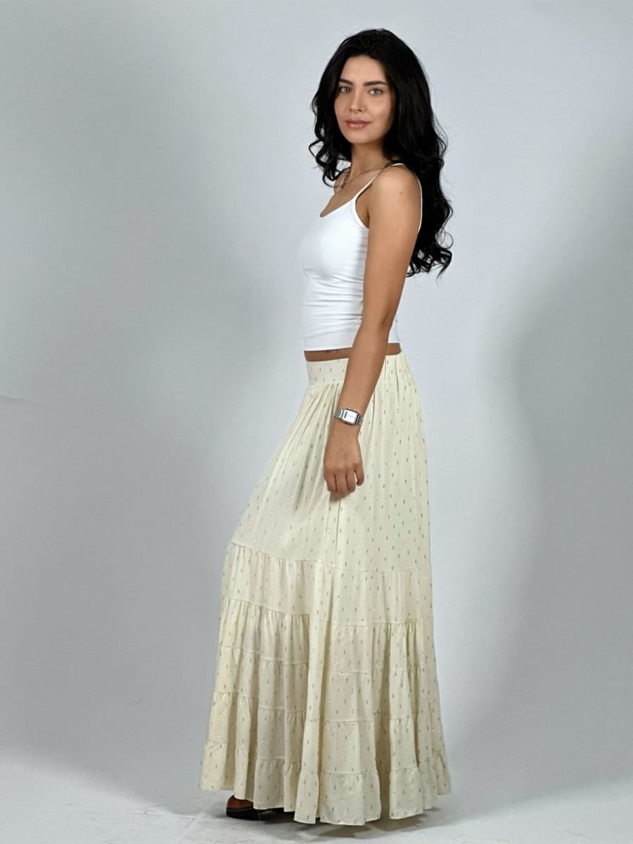 Falda Faroleo Puntos Brillantes A1-4713