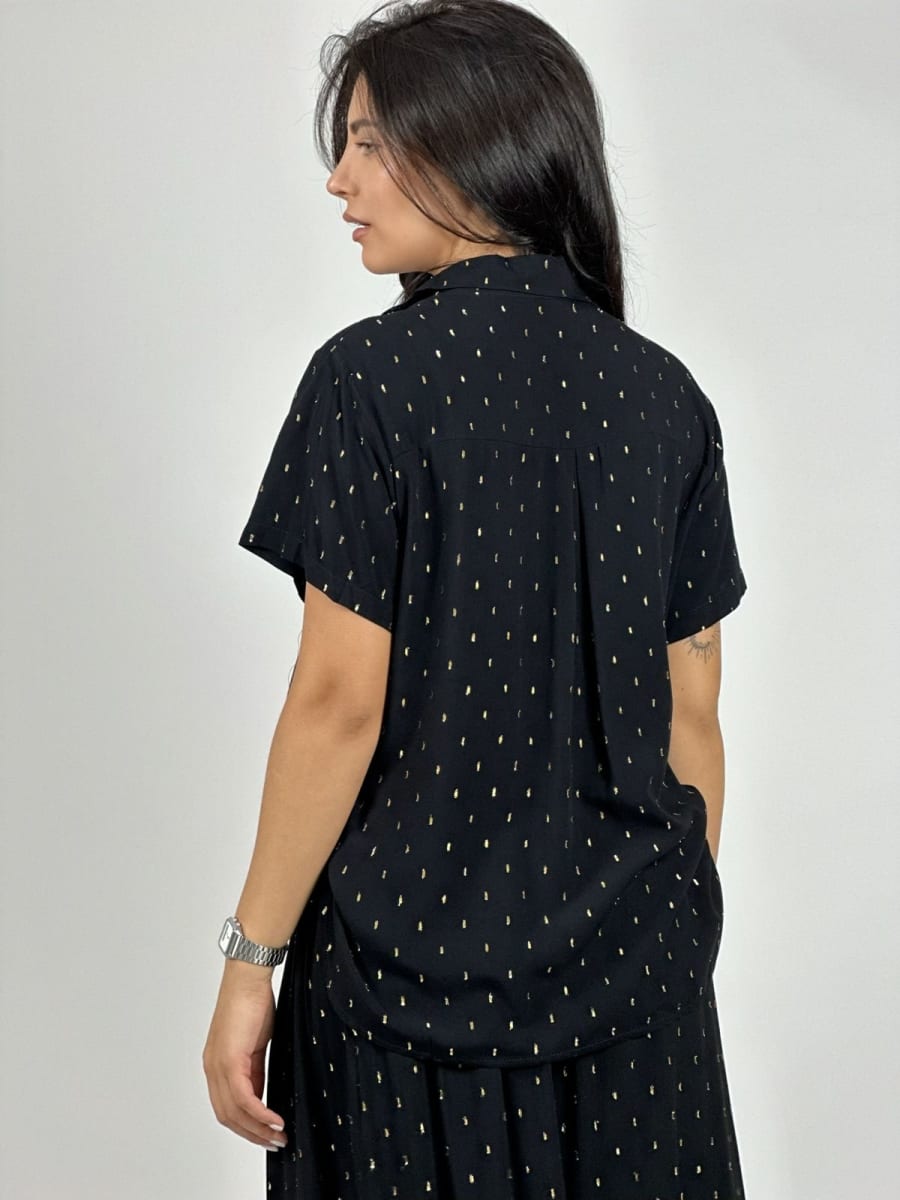 Blusa Puntos Brillantes A1-404