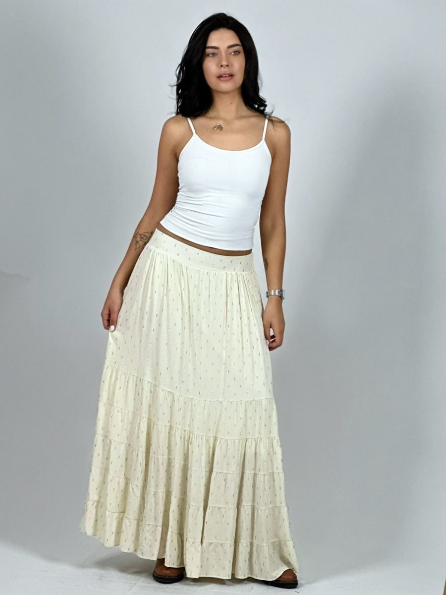 Falda Faroleo Puntos Brillantes A1-4711