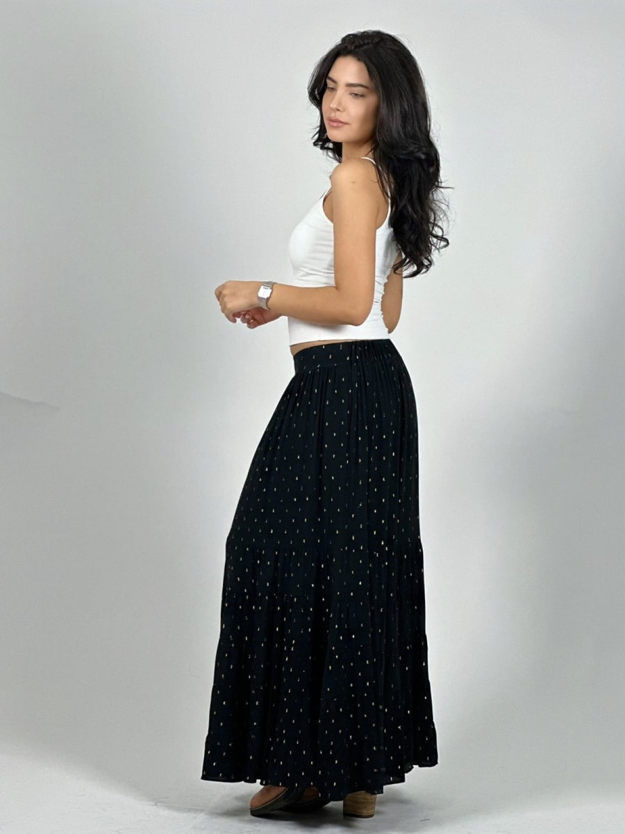 Falda Faroleo Puntos Brillantes A1-479